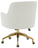 Safavieh Kierstin Boucle Adjustable Swivel Desk Chair SFV4773E