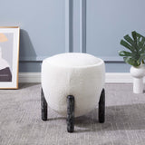 Safavieh Clarabella Boucle Ottoman SFV4800A