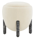 Safavieh Clarabella Upholstered Ottoman SFV4800D