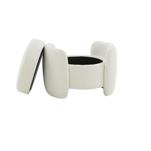 Safavieh Danianna Boucle Ottoman SFV4804A