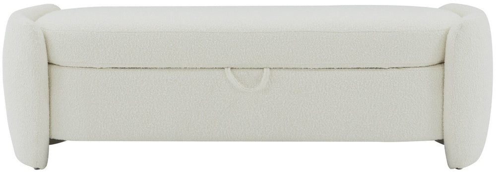 Safavieh Danianna Boucle Bench Ivory