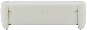 Safavieh Danianna Boucle Bench Ivory