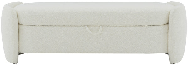 Safavieh Danianna Boucle Bench Ivory