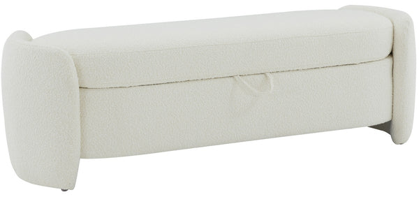 Safavieh Danianna Boucle Bench Ivory