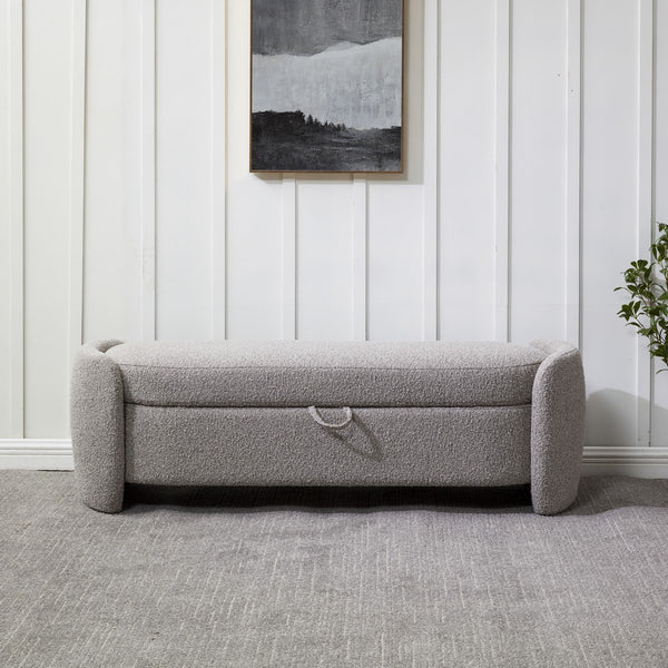 Safavieh Danianna Boucle Bench Light Brown