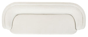 Maryssa Curved Back Sofa Ivory  Fabric / Wood / Metal / Foam SFV5016A