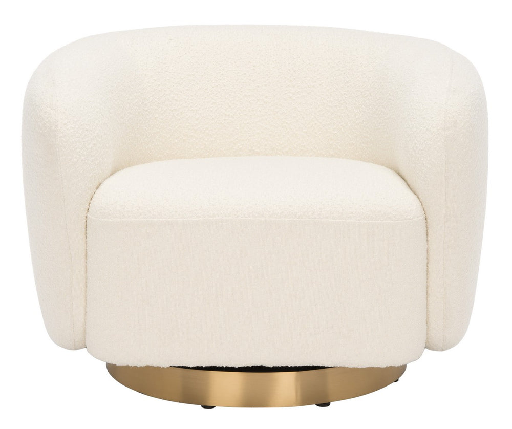 Safavieh Bernard Boucle Swivel Accent Chair SFV5018A
