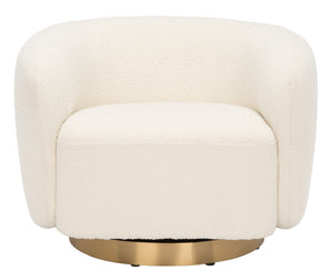 Safavieh Bernard Boucle Swivel Accent Chair SFV5018A