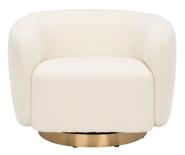 Safavieh Bernard Boucle Swivel Accent Chair SFV5018A
