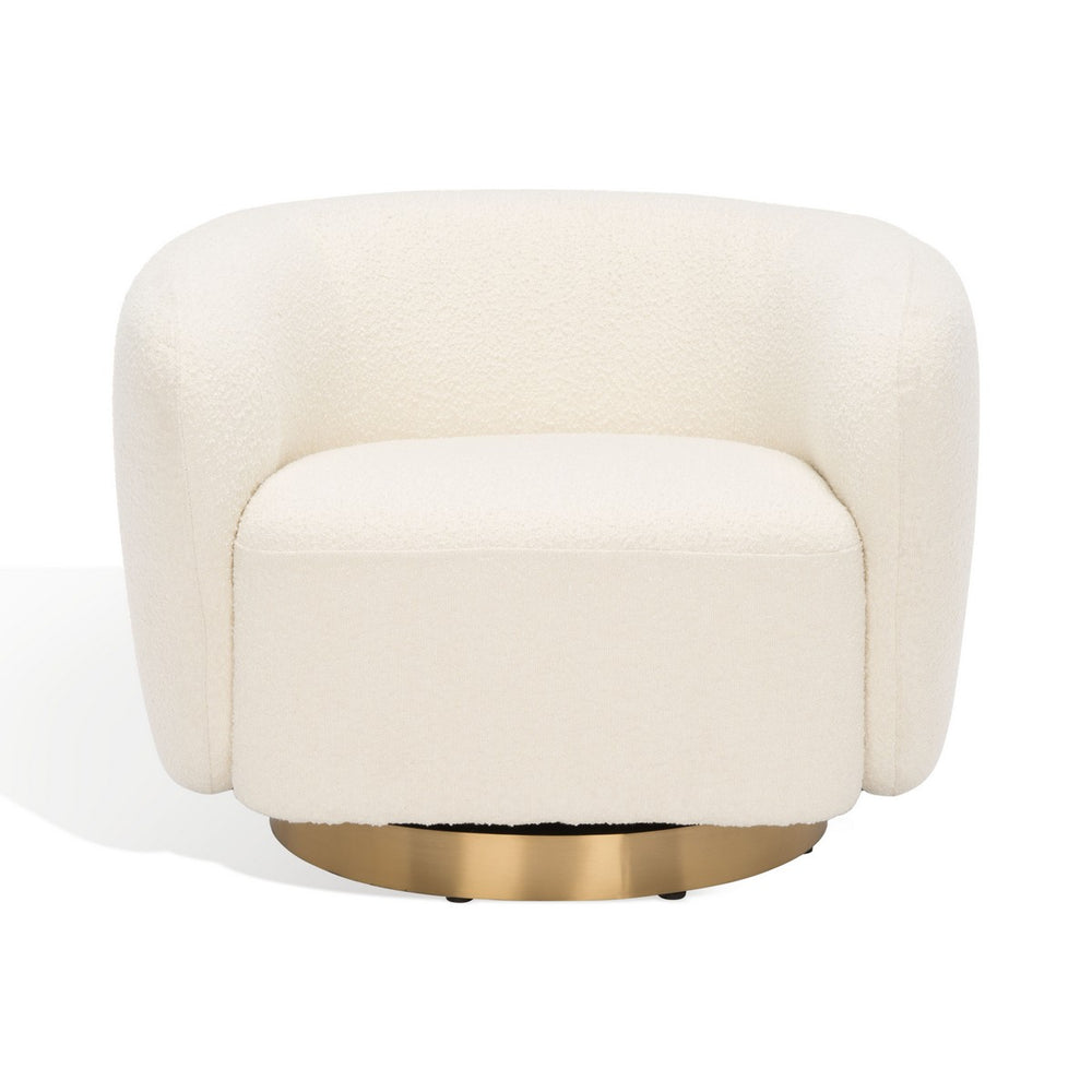 Safavieh Bernard Boucle Swivel Accent Chair SFV5018A