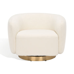 Safavieh Bernard Boucle Swivel Accent Chair SFV5018A