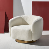 Safavieh Bernard Boucle Swivel Accent Chair SFV5018A