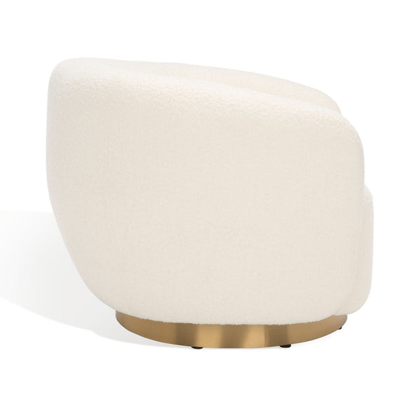 Safavieh Bernard Boucle Swivel Accent Chair SFV5018A