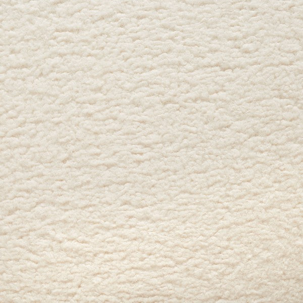 Rayanne Wingback Chair - Timeless Ivory Faux Lamb's Wool, Chic Modern Design for Any Room