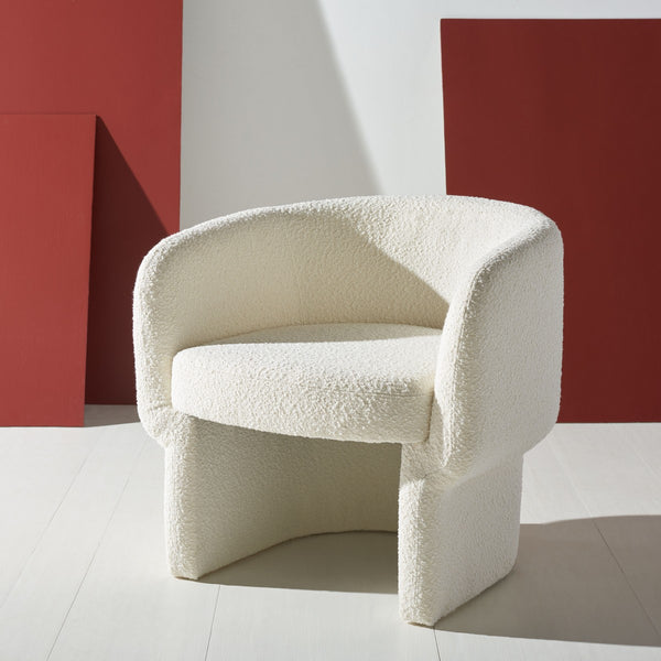 Safavieh Kellyanne Boucle Modern Accent Chair  SFV5023A