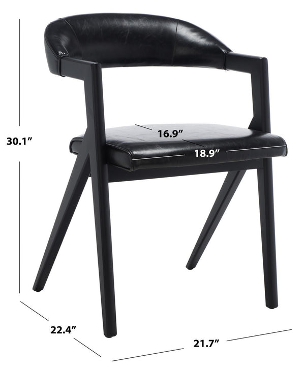 Safavieh Sherisse Vegan Leather Dining Chair SFV5024A