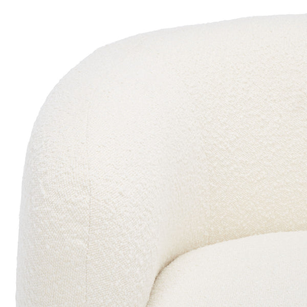 Safavieh Everly Boucle Barrel Back Accent Chair SFV5029A