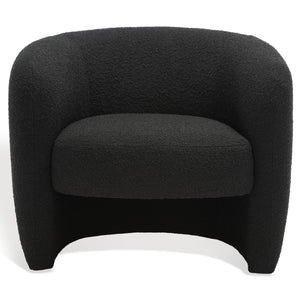 Safavieh Everly Boucle Barrel Back Accent Chair SFV5029B