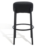 Paisleigh Boucle And Metal Leg Barstool