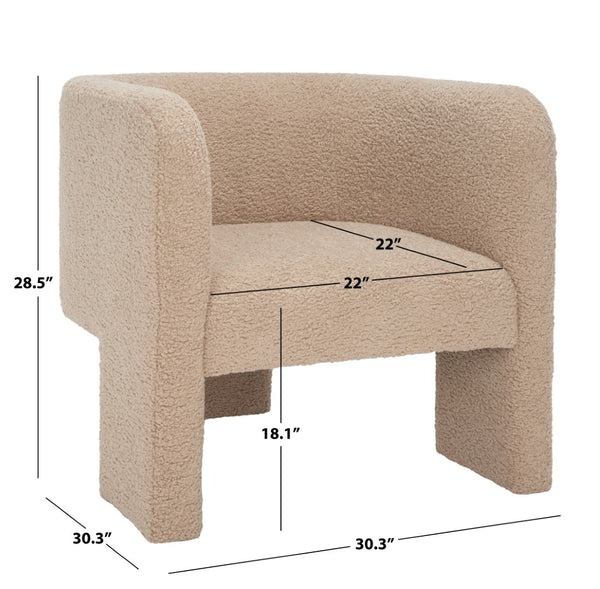 Safavieh Sammie 3 Leg Accent Chair SFV5034C