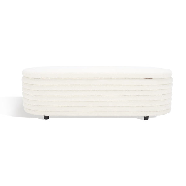 Safavieh Jaymie Boucle Storage Bench SFV5040B