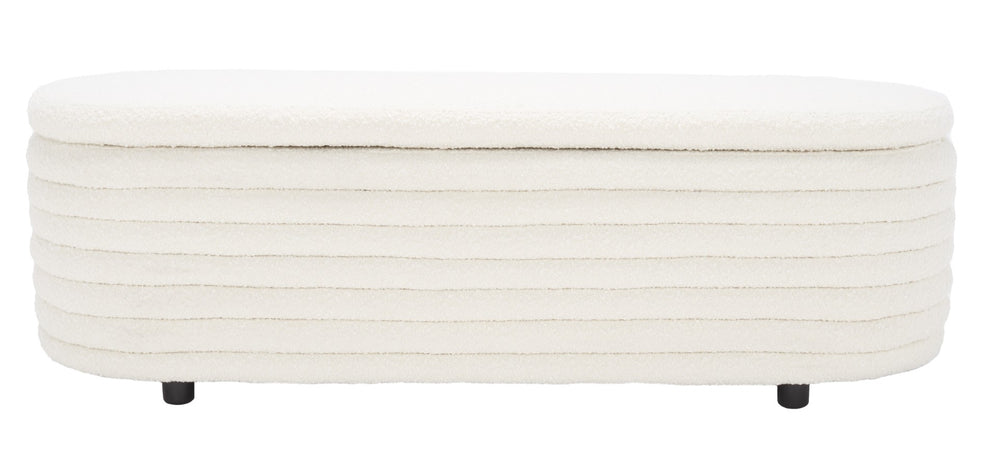 Safavieh Jaymie Boucle Storage Bench SFV5040B