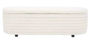 Safavieh Jaymie Boucle Storage Bench SFV5040B