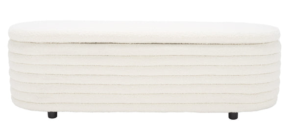 Safavieh Jaymie Boucle Storage Bench SFV5040B