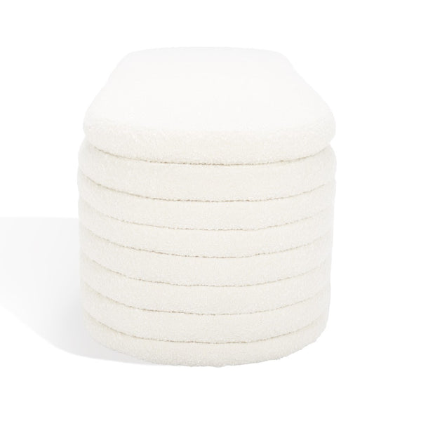 Safavieh Jaymie Boucle Storage Bench SFV5040B