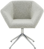 Felix Boucle Swivel Desk Chair