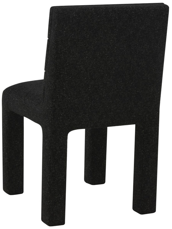 Safavieh Pietro Channel Tufted Dining Chair Black SFV5081B
