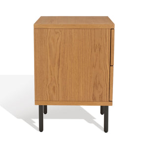 Safavieh Elizabella 2 Drawer Wood Nightstand SFV5300A