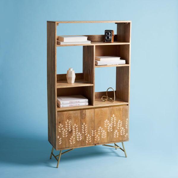 Kinley Printed Bookcase