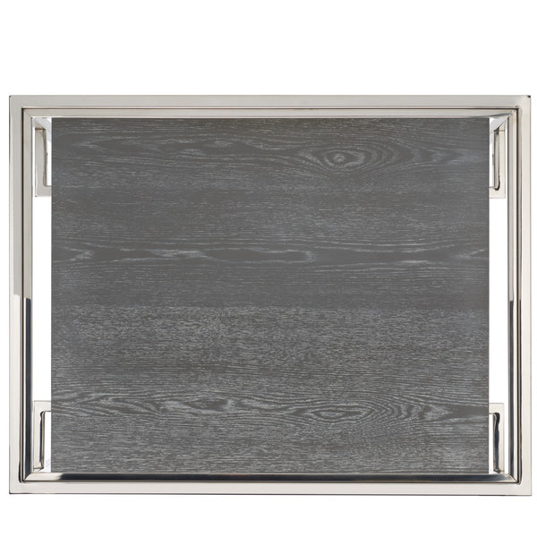 Safavieh Caelan Glass Side Table Light Grey SFV6020C