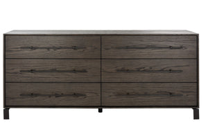 Simmons 6 Drawer Wood Dresser - Commercial Grade