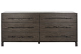 Simmons 6 Drawer Wood Dresser - Commercial Grade