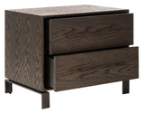 Simmons 2 Drawer Wood Nightstand - Commercial Grade