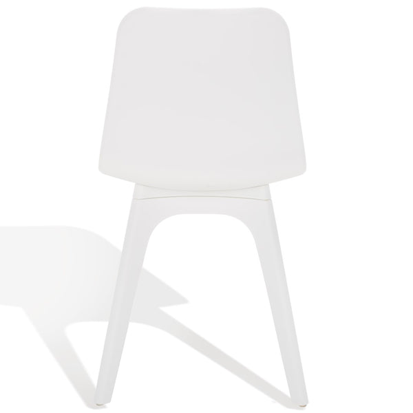 Damiano Molded Plastic Dining Chair - Retro-Chic Design Perfect for Modern Interiors and Comfort