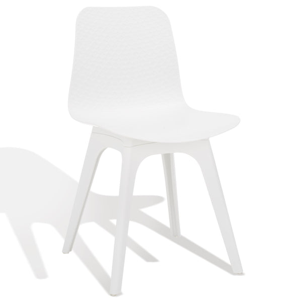 Damiano Molded Plastic Dining Chair - Retro-Chic Design Perfect for Modern Interiors and Comfort