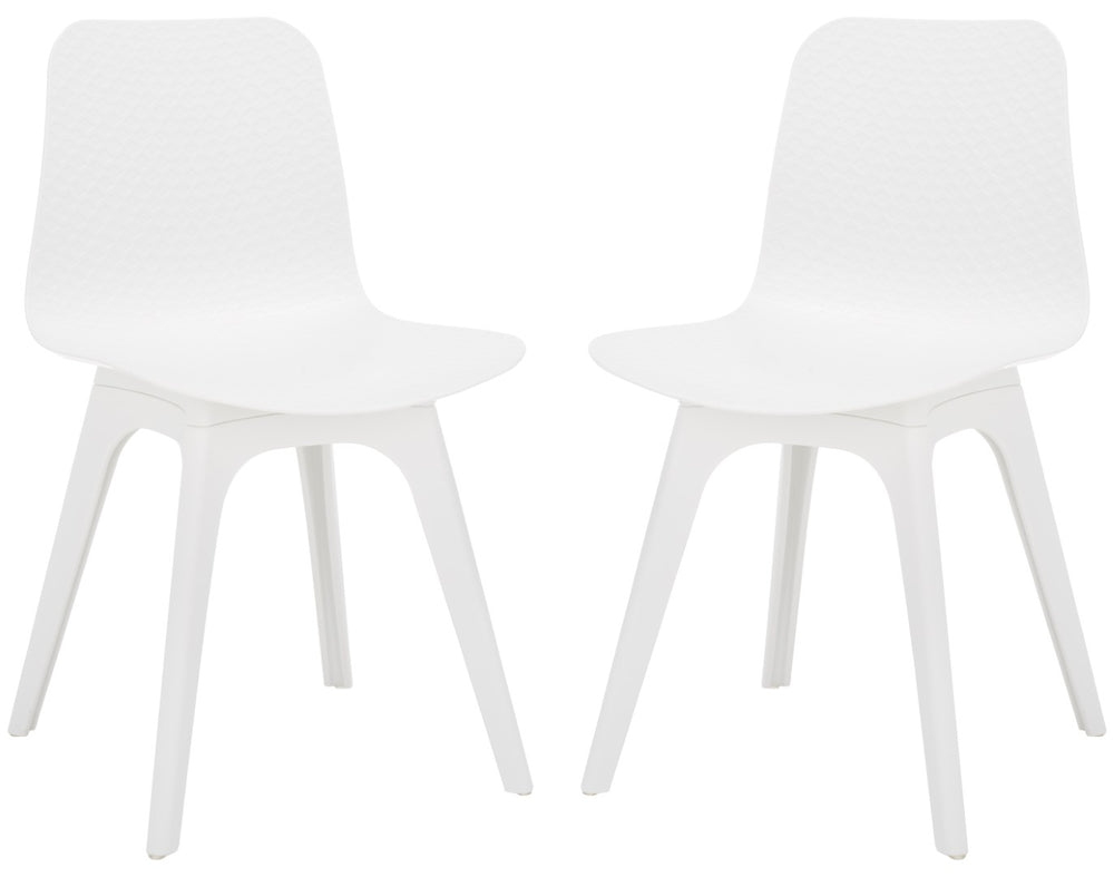 Damiano Molded Plastic Dining Chair - Retro-Chic Design Perfect for Modern Interiors and Comfort