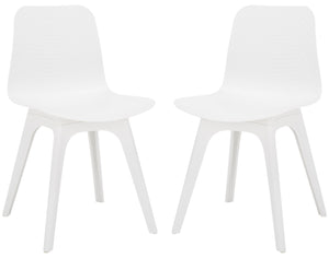Damiano Molded Plastic Dining Chair - Retro-Chic Design Perfect for Modern Interiors and Comfort