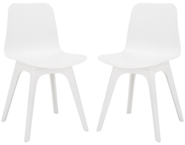 Damiano Molded Plastic Dining Chair - Retro-Chic Design Perfect for Modern Interiors and Comfort