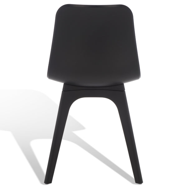 Damiano Molded Plastic Dining Chair - Retro-Chic Design Perfect for Modern Interiors and Comfort