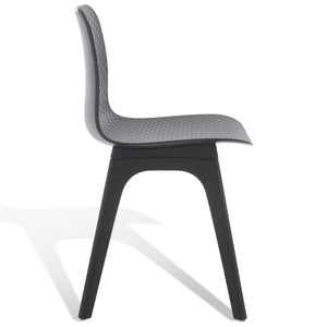 Damiano Molded Plastic Dining Chair - Retro-Chic Design Perfect for Modern Interiors and Comfort