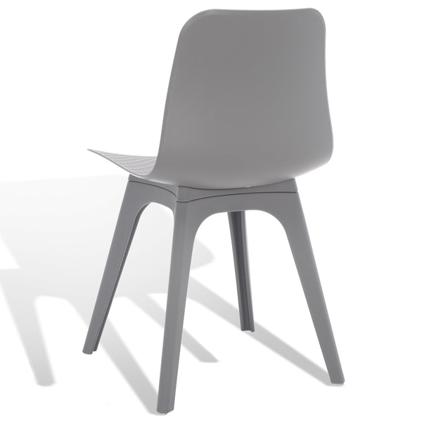 Damiano Molded Plastic Dining Chair - Retro-Chic Design Perfect for Modern Interiors and Comfort