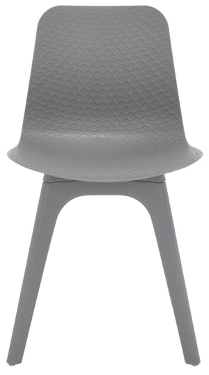 Damiano Molded Plastic Dining Chair - Retro-Chic Design Perfect for Modern Interiors and Comfort