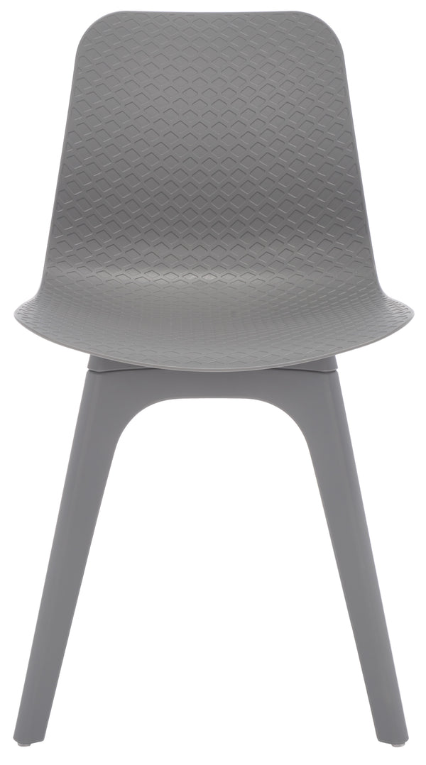 Damiano Molded Plastic Dining Chair - Retro-Chic Design Perfect for Modern Interiors and Comfort