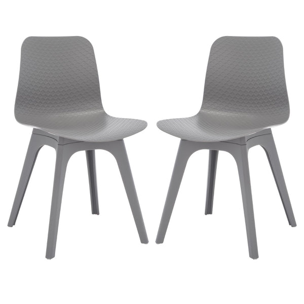 Damiano Molded Plastic Dining Chair - Retro-Chic Design Perfect for Modern Interiors and Comfort