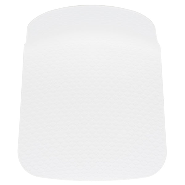 Haddie Molded Plastic Dining Chair - Timeless Mid-Century Design with Natural Wood Legs, Stylish Comfort