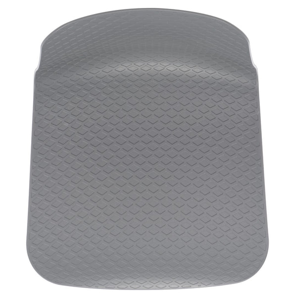 Haddie Molded Plastic Dining Chair - Timeless Mid-Century Design with Natural Wood Legs, Stylish Comfort